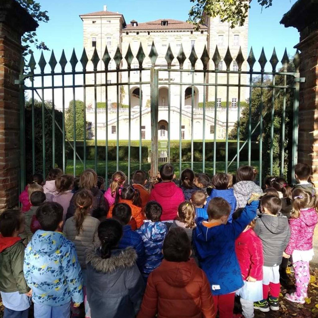 Bambini al Castello di Agliè